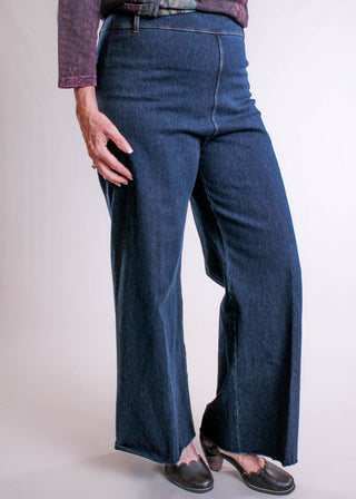 Lysse Erin High Waist Wide Leg Pants side view - Fashion Crossroads Inc