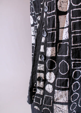 Habitat Express Travel Printed Swing Tank Top detail view - Fashion Crossroads Inc.