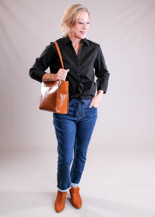 HOBO Haven Handbag In Truffle - Fashion Crossroads Inc