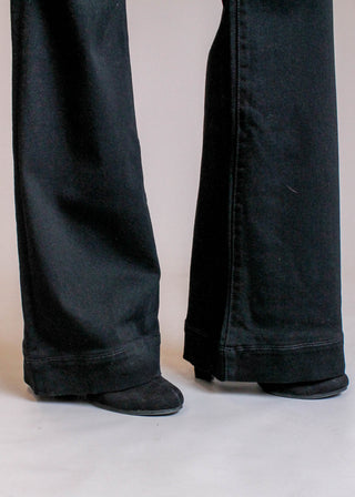 Liverpool Flare Leg Trouser Detail View - Fashion Crossroads Inc