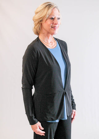 Sympli All Day Cardi with Hidden Front Button
