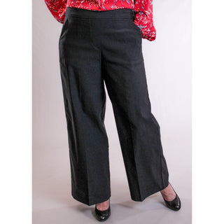 Tribal Flatten It Wide Leg Pull On Ankle Pant front view - Fashion Crossroads Inc.