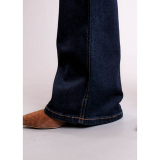 Cello Midrise Flare Jean boot cut view - Fashion Crossroads inc.