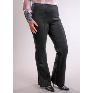 Charlie B Dress Pant with Flared Leg side view - Fashion Crossroads Inc.