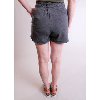 Mystree Shorts with Faux Drawstring Waist - Fashion Crossroads Inc