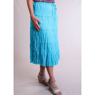 Silverstream Mid Length Prairie Skirt - Fashion Crossroads Inc