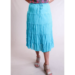 Silverstream Mid Length Prairie Skirt - Fashion Crossroads Inc