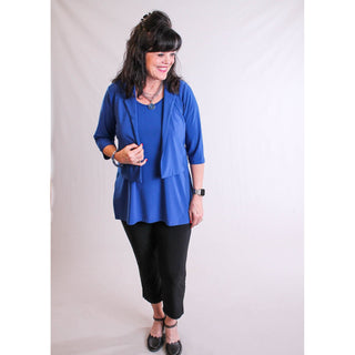 Sympli Classic Bolero Cardigan - Fashion Crossroads Inc