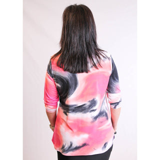 Sympli Go To Classic Tee back view - Fashion Crossroads Inc