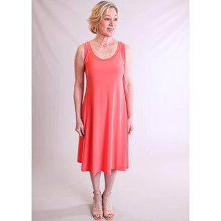 Sympli Short Nu Tank Dress front view - Fashion Crossroads Inc
