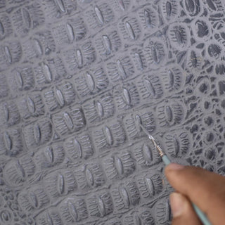 Anuschka Croco Embossed Genuine Leather Wallet - Fashion Crossroads Inc