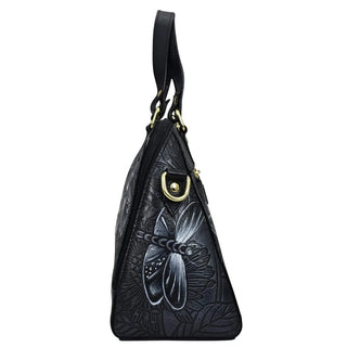 Anuschka Dragonfly Meadow Handbag - Fashion Crossroads Inc