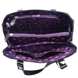 Anuschka Dragonfly Meadow Handbag - Fashion Crossroads Inc