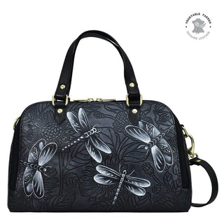 Anuschka Dragonfly Meadow Handbag - Fashion Crossroads Inc