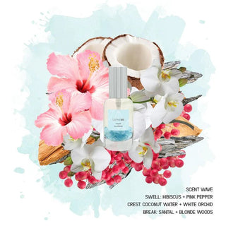 Define Me Kahana-Aquamarine Crystal Infused Natural Perfume Mist - Fashion Crossroads Inc