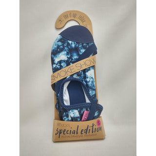 Fitkicks Live Well Active Lifestyle Footwear in Smoke Blue - Fashion Crossroads Inc
