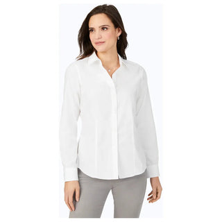 Foxcroft Dianna Long Sleeve Button Down Blouse - Fashion Crossroads Inc