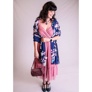 Gigio Tulle Dress With Adjustable Straps - Fashion Crossroads Inc