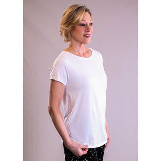 Hello Mello Dream Tee side view - Fashion Crossroads Inc