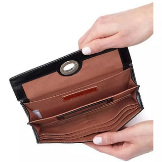HOBO Mila Wallet Crossbody in Black - Fashion Crossroads Inc