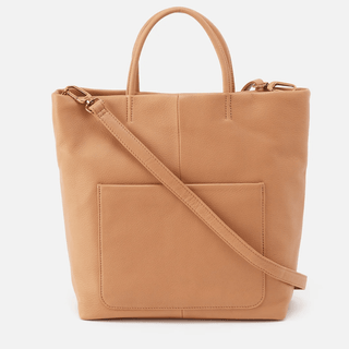 HOBO Tripp Leather Handbag In Sandstorm - Fashion Crossroads Inc