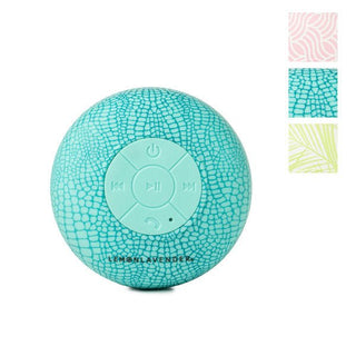 Lemon Lavender Splash Proof Shower Speaker - Fashion Crossroads Inc