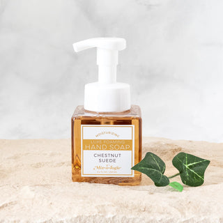 Mixologie Foaming Hand Soap Chestnut Suede - Fashion Crossroads Inc