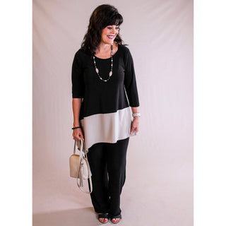 Sympli Straight Leg Pant - Fashion Crossroads Inc