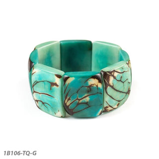 Tagua Natural Stone Bracelet - Fashion Crossroads Inc