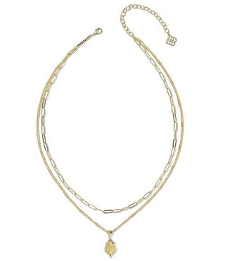 Adriana Necklace Gold - Fashion Crossroads Inc