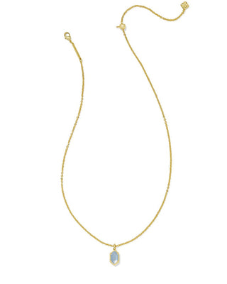 Kendra Scott Hallie Pendant in Sky Blue Mother of Pearl - Fashion Crossroads Inc