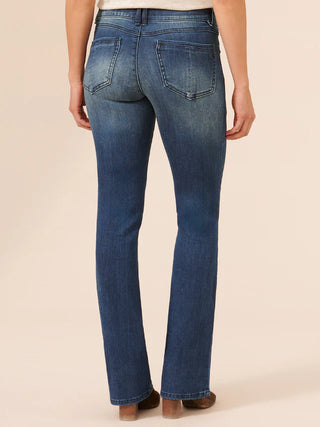 Democracy Absolution Itty Bitty Bootcut Jean back view - Fashion Crossroads Inc