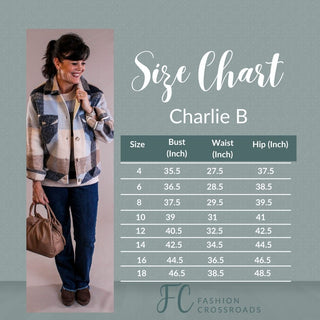 Charlie B Crochet Sleeveless Crew Neck Top