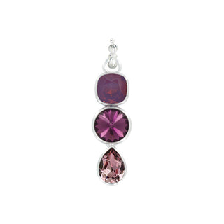 Myka Audrey Pendant in Amethyst Combo - Fashion Crossroads Inc