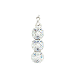 Myka Tori Triple Swarovski Crystal Drop Detachable Pendant item view