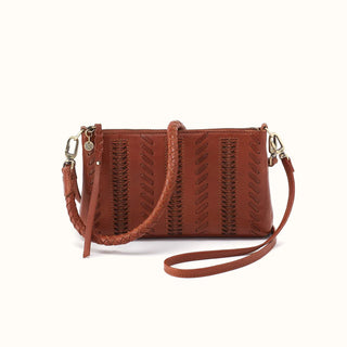 HOBO Darcy Crossbody Washed Leather Purse - Fashion Crossroads Inc