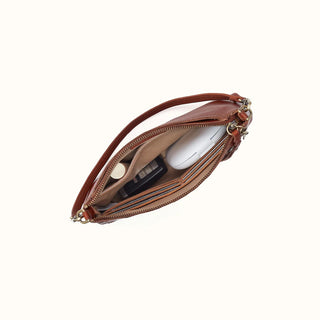 HOBO Darcy Crossbody Washed Leather Purse - Fashion Crossroads Inc