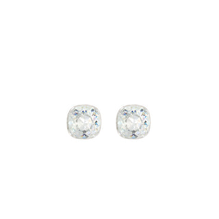 Myka Tori Medium Swarovski Cushion Earring Emerald - item view