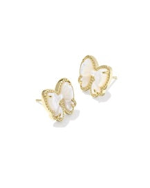 Kendra Scott Haley Bow Stud in Ivory - Fashion Crossroads Inc