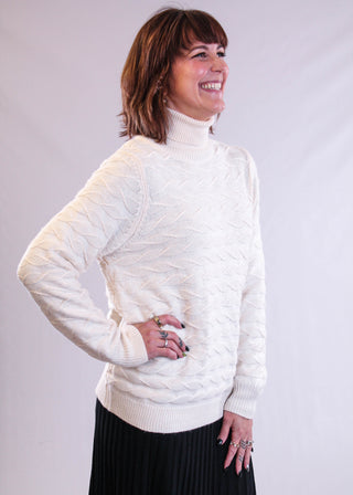 Soya Concept Turtleneck Sweater Side View - Fashion Crossroads, Inc.