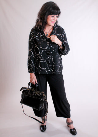 Habitat Retro Jacket modeled view - Fashion Crossroads Inc.