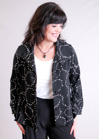 Habitat Retro Jacket layered view - Fashion Crossroads Inc.