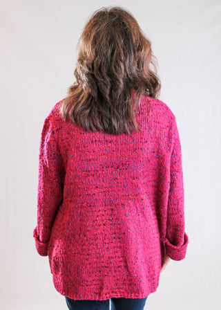 Habitat Long Sleeve Confetti Sweater with Funnel Neck