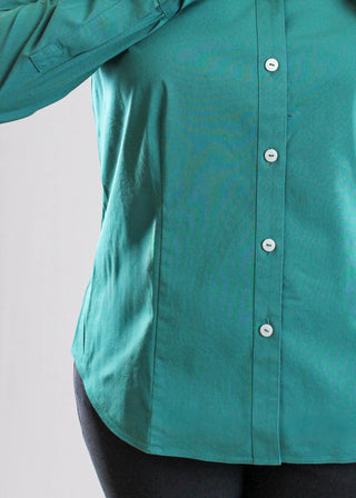 Foxcroft June Long Sleeve Button Up Blouse