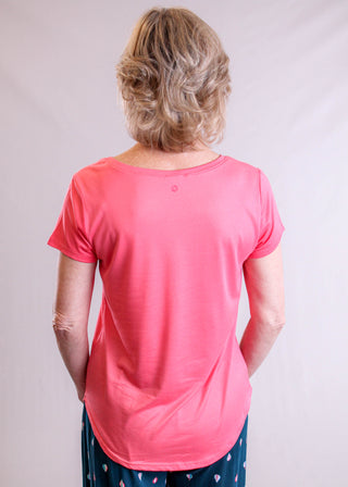 Hello Mello Dream Tee front view - Fashion Crossroads Inc