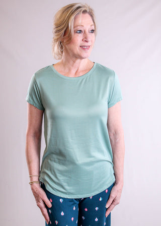 Hello Mello Dream Tee front view - Fashion Crossroads Inc