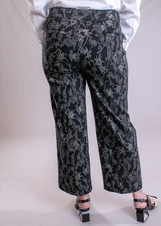 Tribal Sportswear Printed Pull On Capris front view - Fashion Crossroads Inc