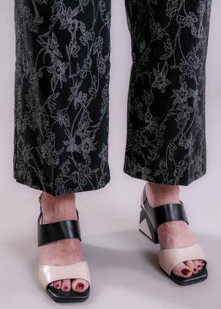 Tribal Sportswear Printed Pull On Capris front view - Fashion Crossroads Inc