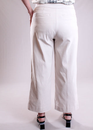 Tribal Sportswear Flatten It Capris with Eyelets back view - Fashion Crossroads Inc 