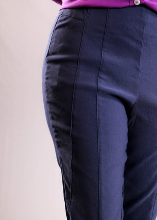 Tribal Sportswear Flatten It Slim Leg Ankle Pant detail view - Fashion Crossroads Inc